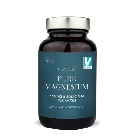 Magneziu Bisglicinat (90 capsule), Nordbo