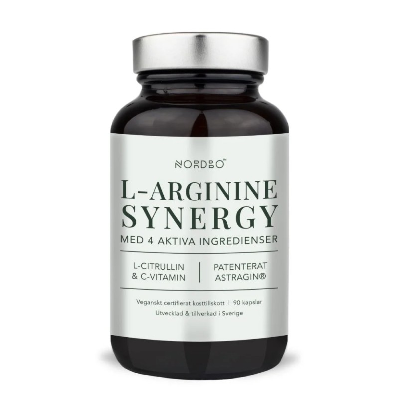 L-Arginine Synergy (90 capsule), Nordbo