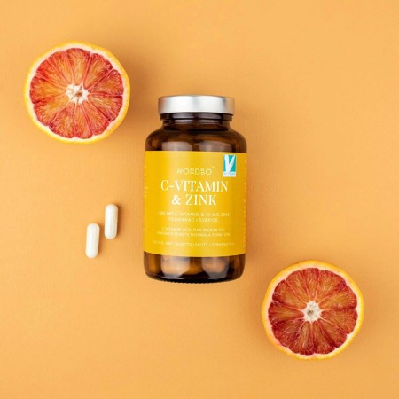 Vitamina C si Zinc Vegan (100 capsule), Nordbo