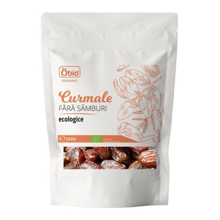 Curmale fara samburi bio (250 grame), Obio