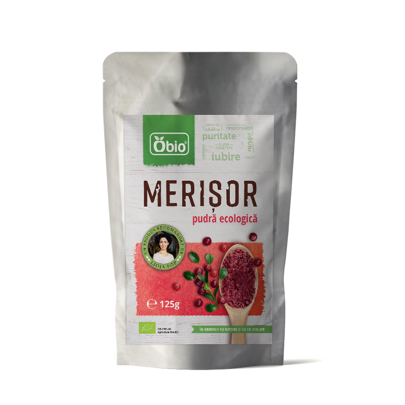 Merisor pudra eco (125 grame), Obio