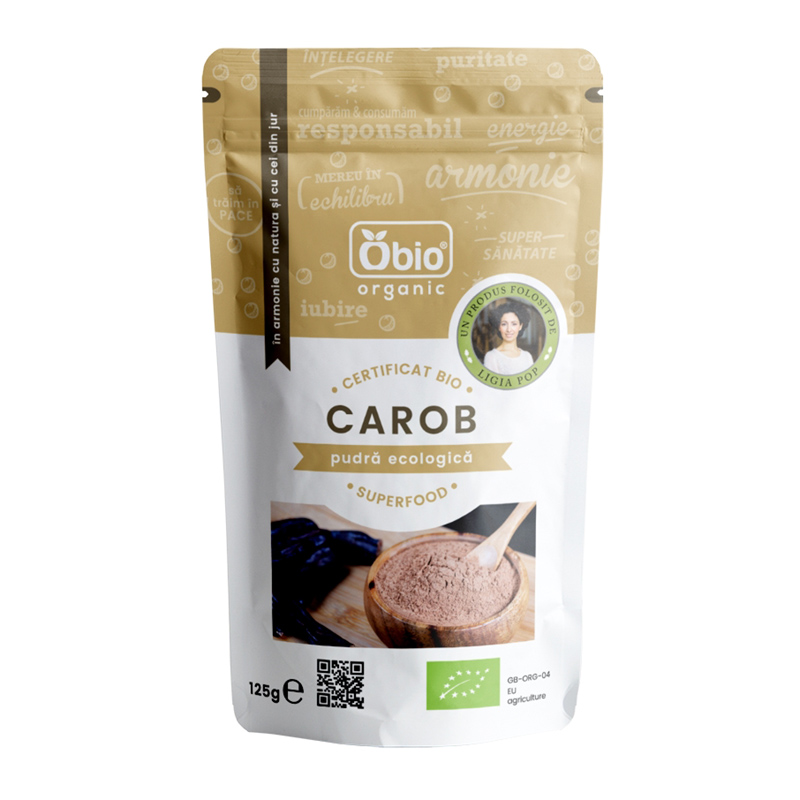 Pudra de roscove bio (125 grame), Obio