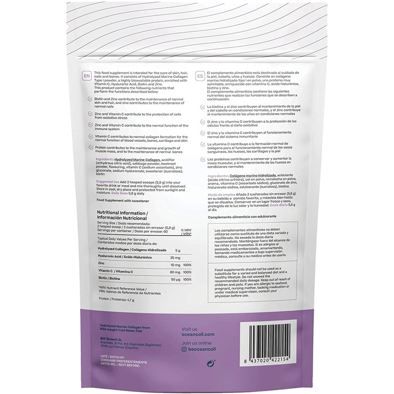 Colagen Marin Beauty (348 grame), Oceancoll