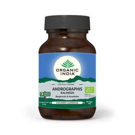 Andrographis - respiratie si imunitate (60 capsule), Organic India