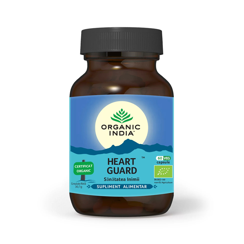Heart Guard - sanatatea inimii (60 capsule), Organic India