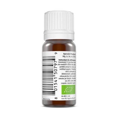 Ulei Esential Tulsi - busuioc sfant (10 ml), Organic India