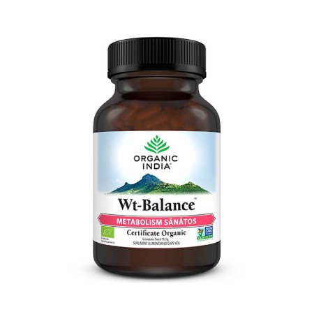 WT Balance - metabolism sanatos (60 capsule), Organic India