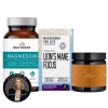 DOER Protocol Claritate mentala si somn (1 x Neutrient Magneziu, 1 X Lions Mane focus, 1 x True Omegas)