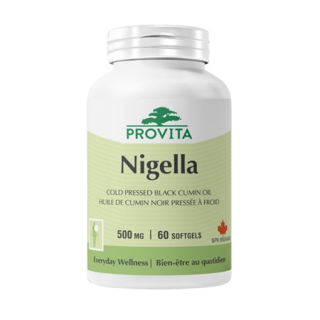 Nigella Ulei de chimen negru 500 mg (60 capsule), Provita Nutrition