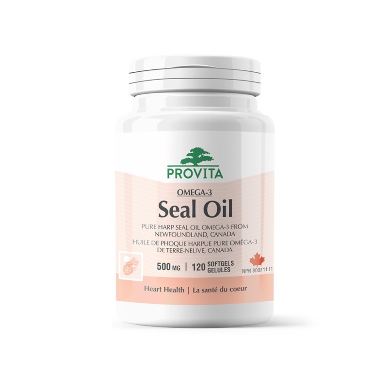 Omega-3 Ulei de foca 500 mg (120 capsule), Provita Nutrition