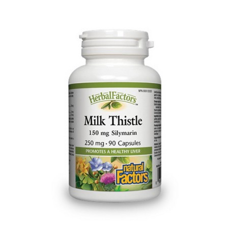 Milk Thistle din armurariu 250 mg (90 capsule), Natural Factors