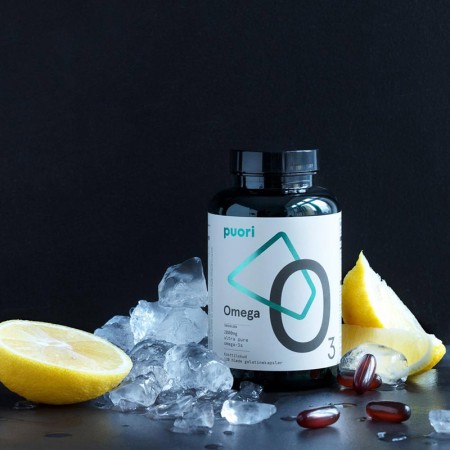 Puori O3 - Omega 3 Ulei de peste concentrat (120 capsule), Puori