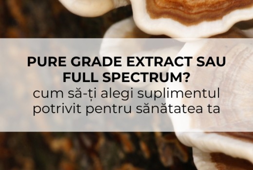 Pure Grade Extract sau full spectrum?