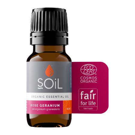 Ulei Esential Muscata trandafir 100% Organic (10 ml), SOiL