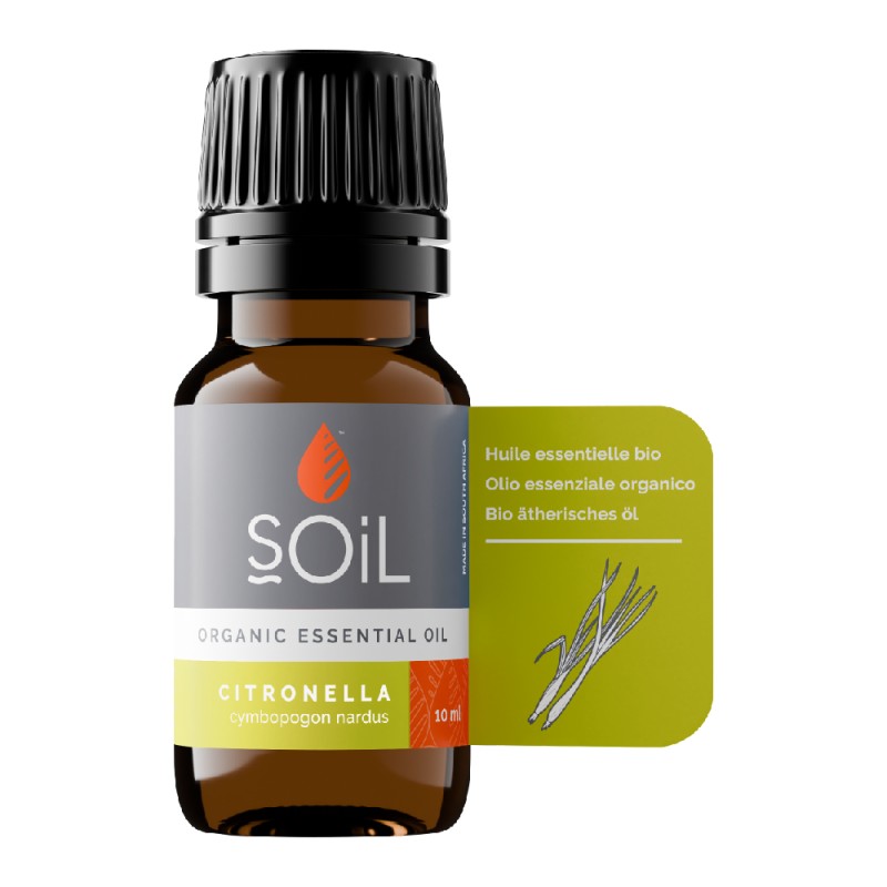 Ulei Esential Citronella 100% Organic (10 ml), SOiL