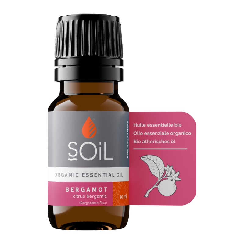 Ulei Esential Bergamota 100% Organic (10 ml), SOiL