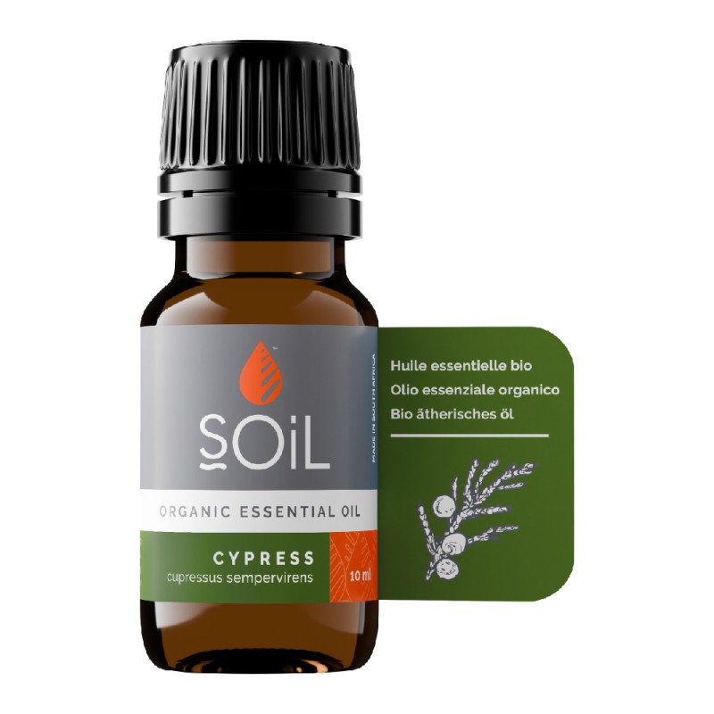 Ulei Esential Chiparos 100% Organic (10 ml), SOiL