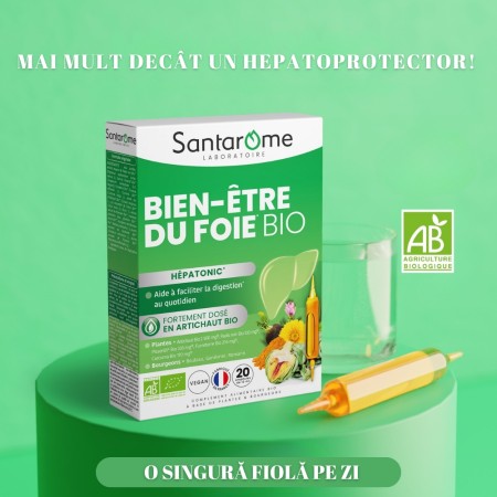 Bien-Etre Du Foie Bio Hepatonic (20 fiole), Santarome