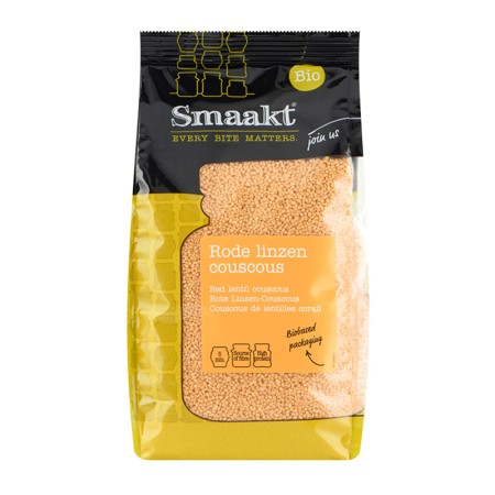 Cuscus din linte rosie bio (375 grame), Smaakt