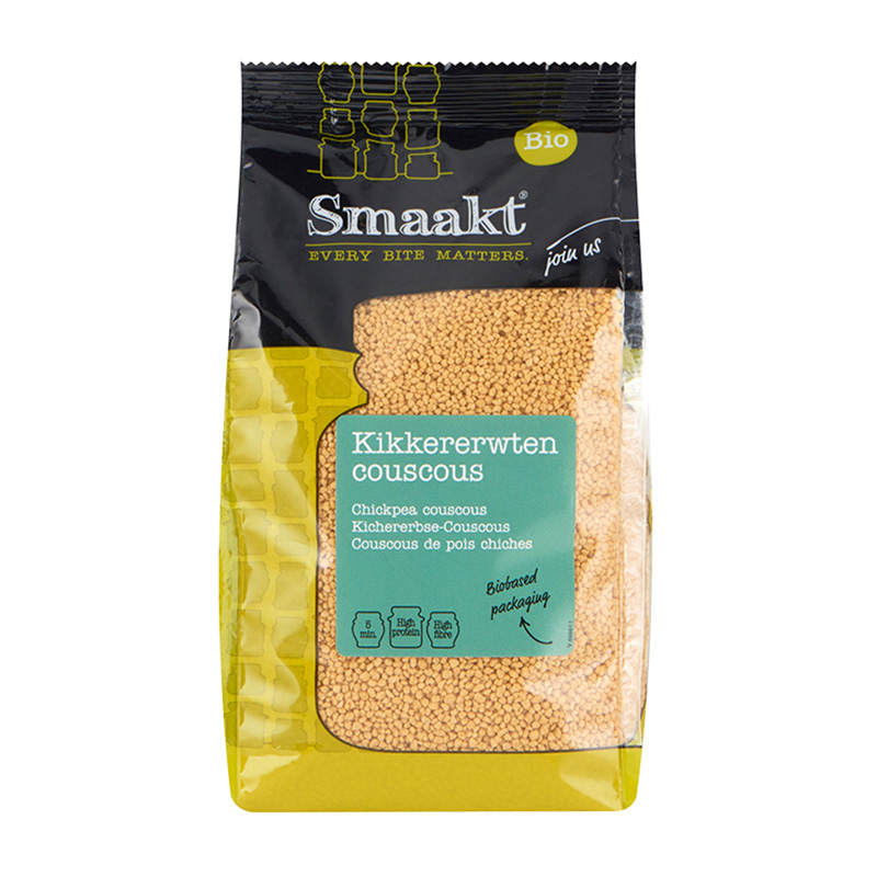 Cuscus din naut bio (340 grame), Smaakt