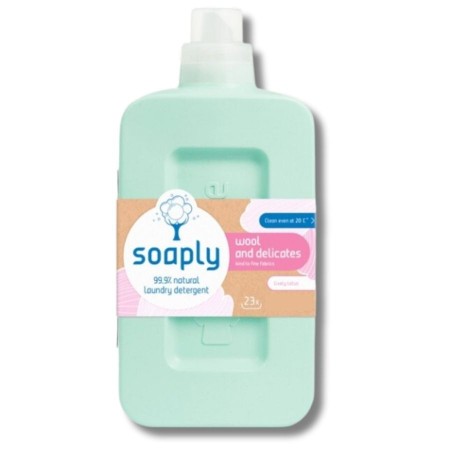 Detergent pentru lana si matase cu 99.9% ingrediente naturale Lively Lotus (1L), Soaply