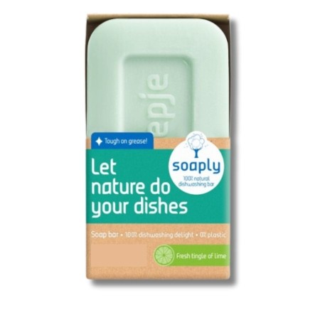 Sapun pentru vase cu 100% ingrediente naturale Fresh Lime (120 gr), Soaply