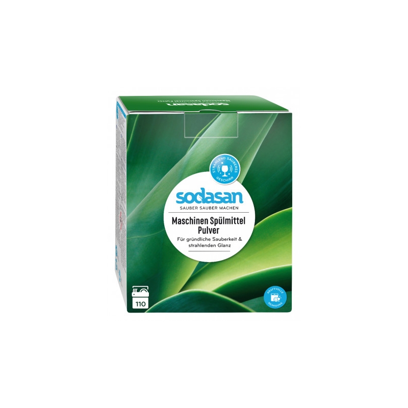 Detergent praf masina de spalat vase bio (1.650 kg), Sodasan