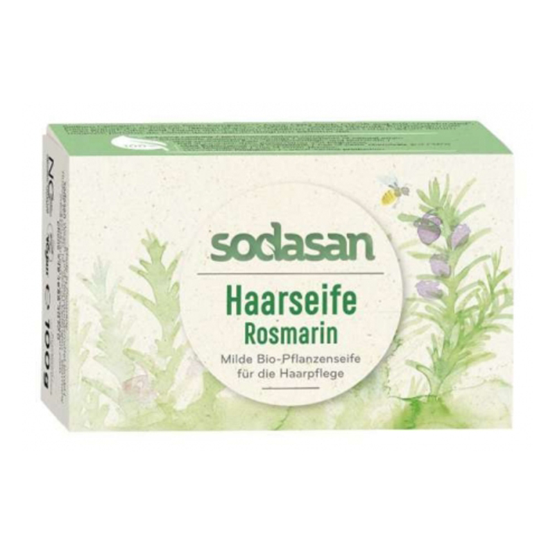 Sampon solid cu rozmarin bio (100 grame), Sodasan
