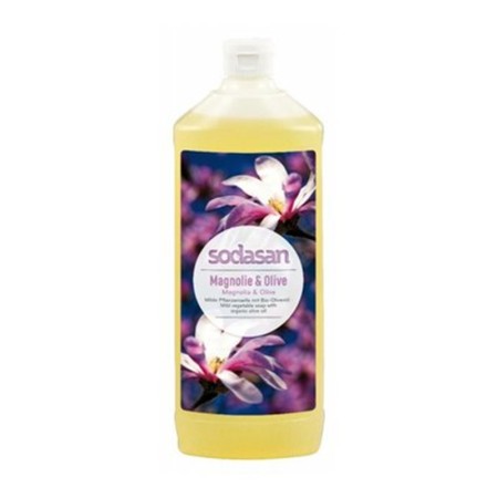 Sapun lichid gel de dus bio magnolie (1 litru), Sodasan