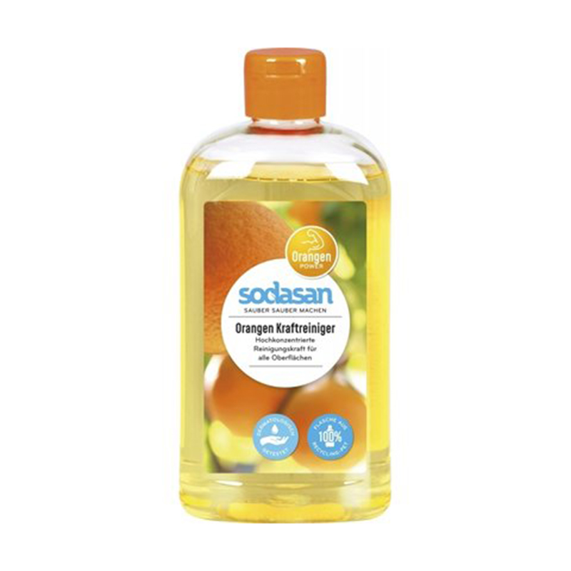 Solutie bio universala de curatare cu portocale (500 ml), Sodasan