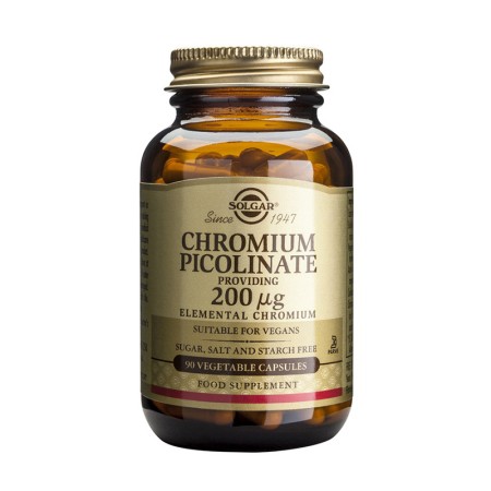 Chromium Picolinate 200ug (90 capsule), Solgar