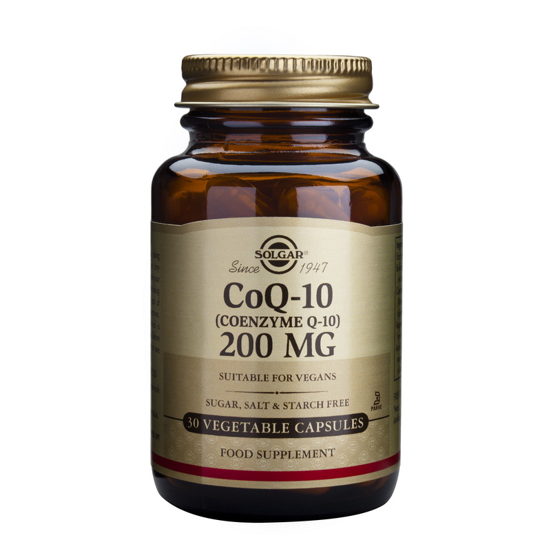 Coenzime Q-10 200mg (30 capsule), Solgar