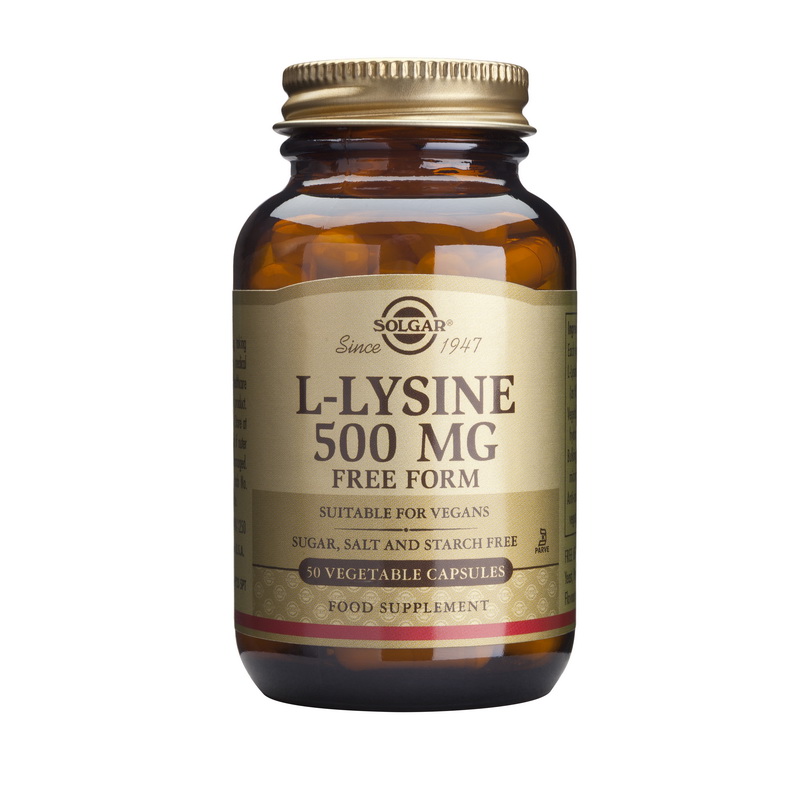 L-Lysine 500mg (50 capsule), Solgar