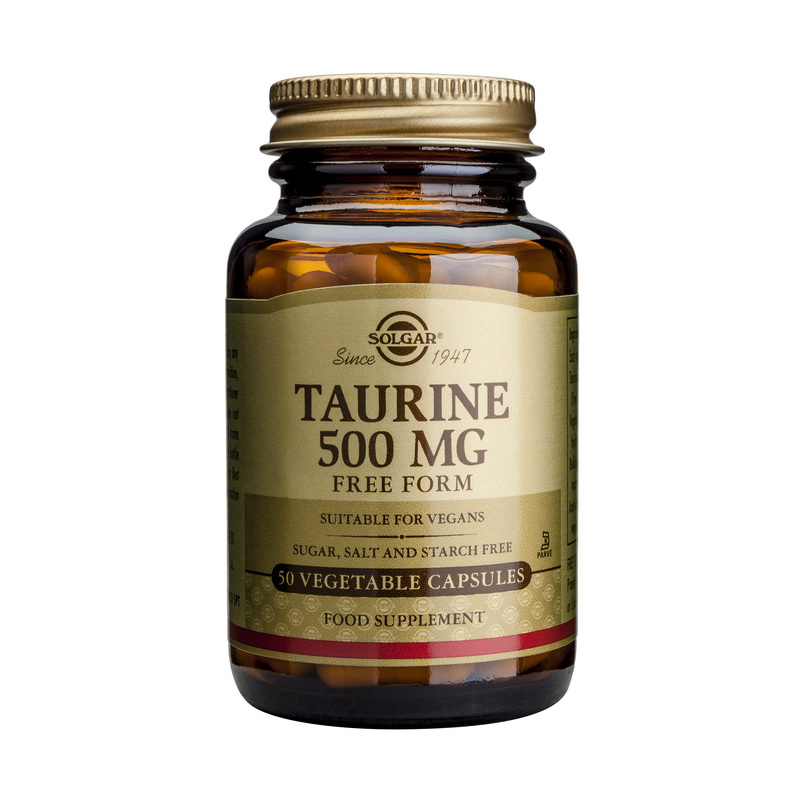Taurine 500mg (50 capsule), Solgar