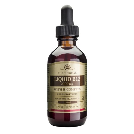 Vitamin B-12 2000ug with B-Complex (59ml), Solgar