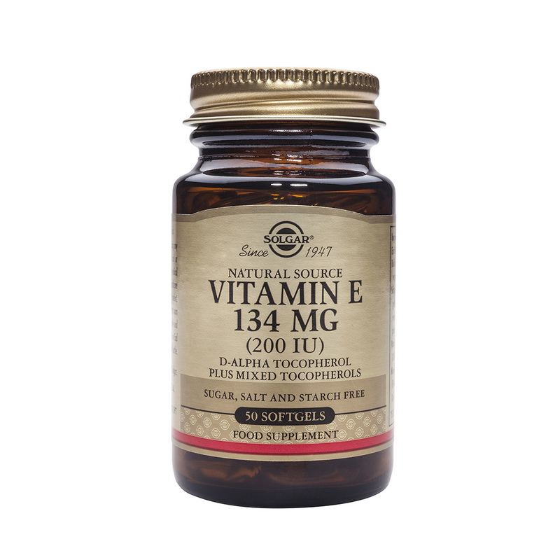 Vitamin E 200IU (50 capsule), Solgar