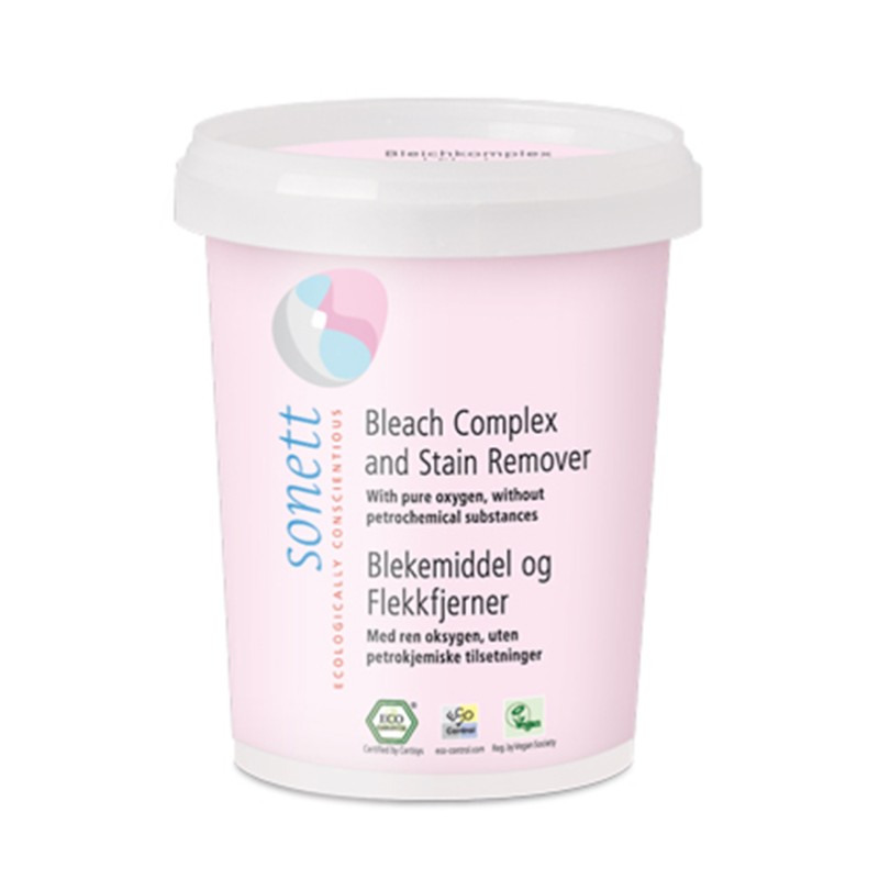 Complex inalbitor si pentru scos pete ecologic (450 grame), Sonett
