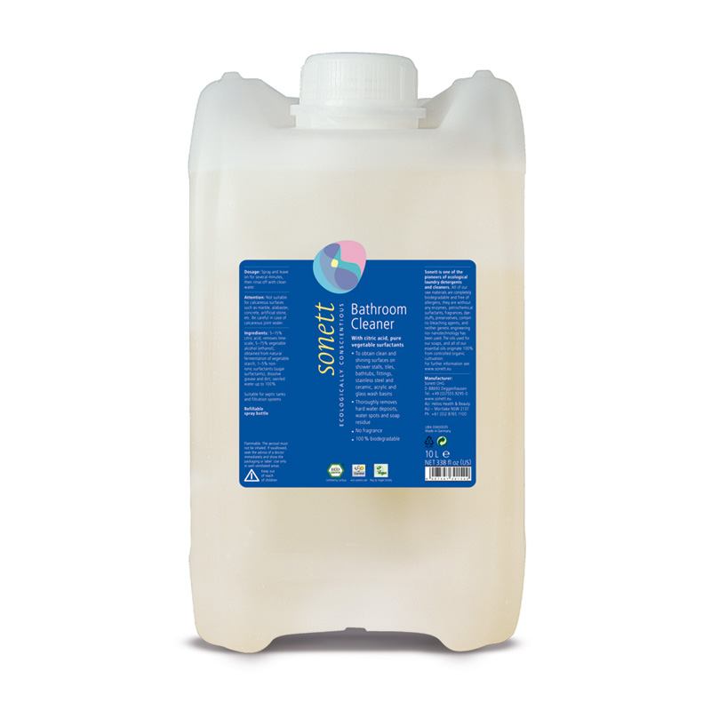 Detergent ecologic pentru baie (10 litri), Sonett