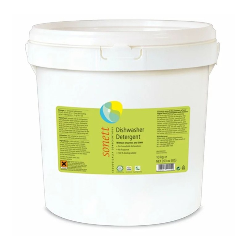 Detergent ecologic praf pentru masina de spalat vase (10 kg), Sonett