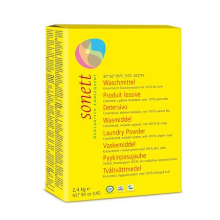Detergent ecologic praf pentru rufe (2.4 kg), Sonett