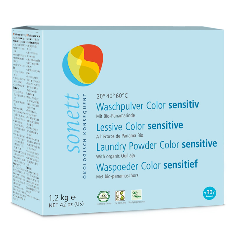 Detergent ecologic praf pentru rufe neutru (1.2 kg), Sonett