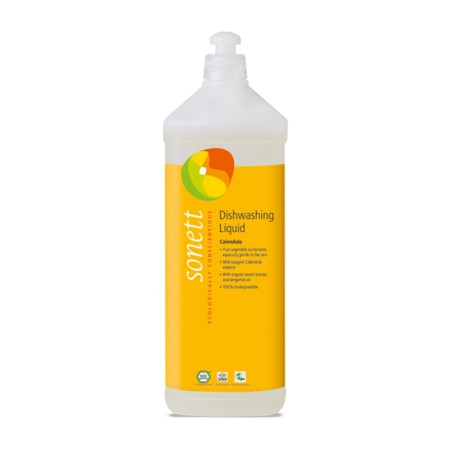 Detergent ecologic pentru spalat vase galbenele (1 litru), Sonett