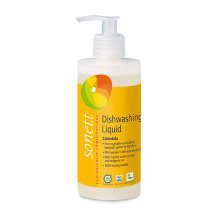 Detergent ecologic pentru spalat vase galbenele (300 ml), Sonett