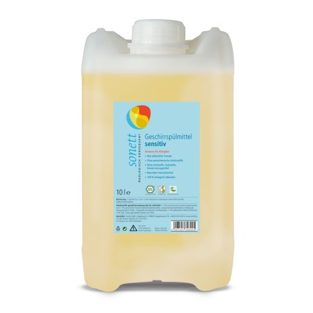 Detergent ecologic pentru spalat vase neutru (10 litri), Sonett