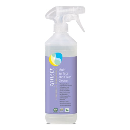 Detergent ecologic pentru sticla si alte suprafete (500 ml), Sonett