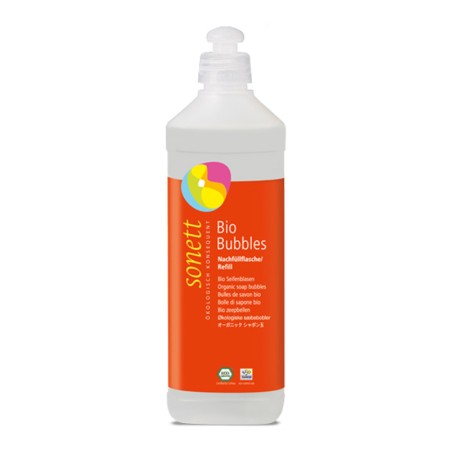 Sapun ecologic pentru facut baloane de sapun refill (500 ml), Sonett
