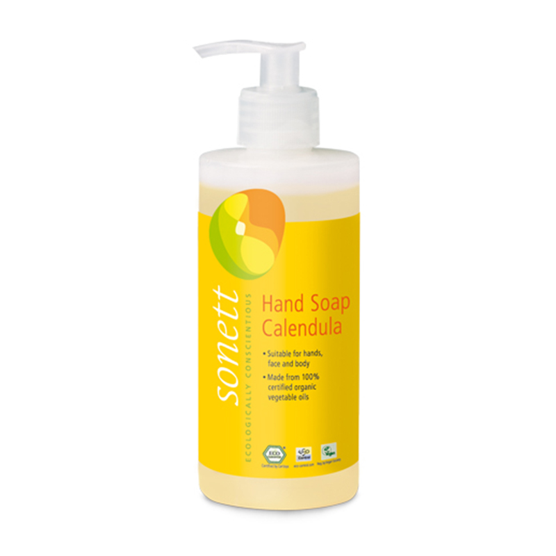 Sapun lichid ecologic galbenele (300 ml), Sonett