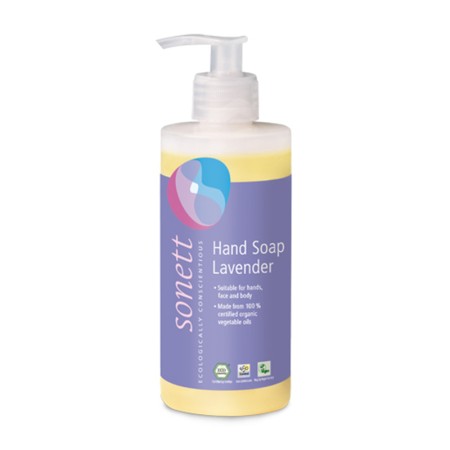 Sapun lichid ecologic lavanda (300 ml), Sonett