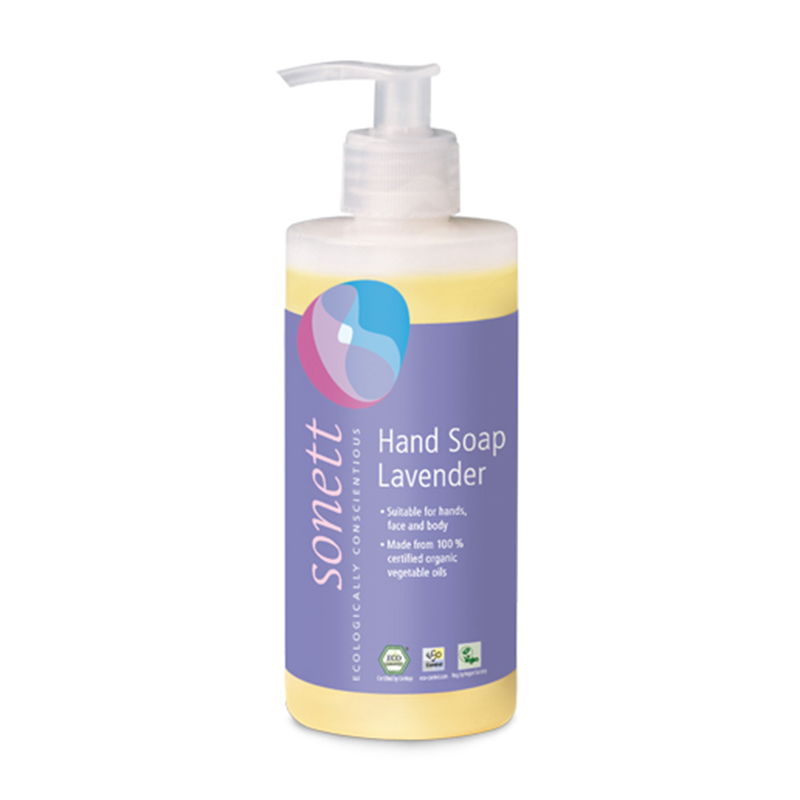 Sapun lichid ecologic lavanda (300 ml), Sonett
