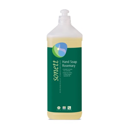 Sapun lichid ecologic rozmarin (1 litru), Sonett